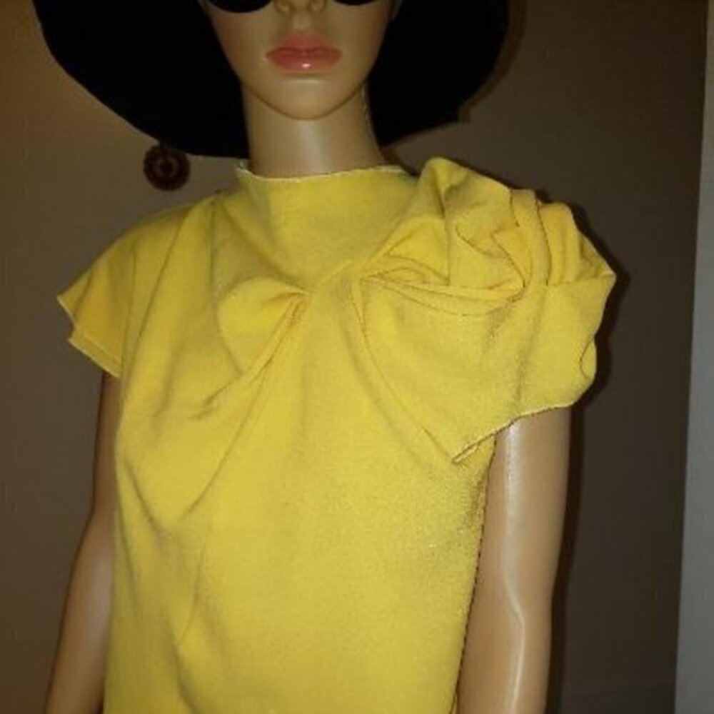 Yellow Blouse with Details